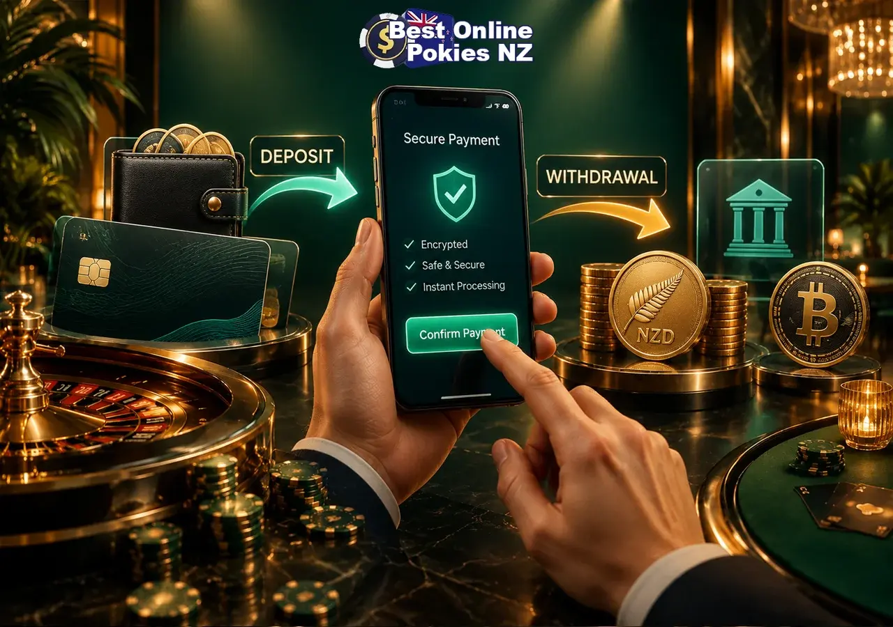 Payment methods for deposits and withdrawals